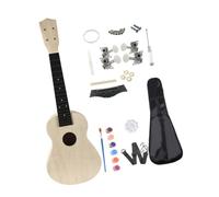Ukulele A Stringed Instrument DIY Ukulele Kits Fully Assembled Or Partially Wooden Instruments For Playing Or Practicing(Type 18)