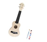 Ukulele A Stringed Instrument DIY Ukulele Kits Fully Assembled Or Partially Wooden Instruments For Playing Or Practicing(Type 8)