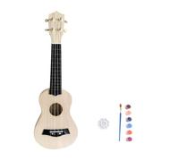 Ukulele A Stringed Instrument DIY Ukulele Kits Fully Assembled Or Partially Wooden Instruments For Playing Or Practicing(Type 9)