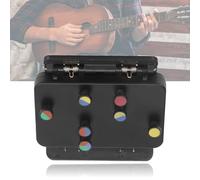Ukulele Aid Black Chord Assisted Learning Tools Hand Shape Trainner Chord Assisted Learning Tools Practice Assistant Accessories for Beginners (ukulele booster)
