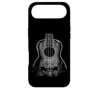 Ukulele Beach Uke Guitar Player. Grunge Distressed Effect Case for iPhone Air