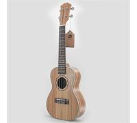 Ukulele Beginner's 23-inch Sapele Hawaiian Four-string Ukulele Guitar Instrument(Color:Zebrawood)