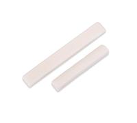 Ukulele Bridge Set, High Strength Bone Ukulele Bridge Saddle and Nut for 4 String Ukuleles Musical Instrument Repair Parts