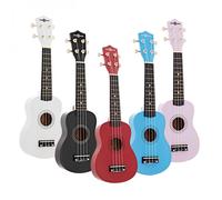Ukulele by Gear4music Multi-Colour Pack of 5