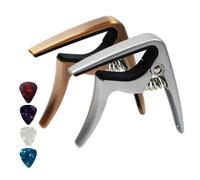 Ukulele Capo, 2 Pack Capos for Ukulele Soprano, Concert, Tenor, Barito