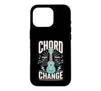 Ukulele Chord Change Musician Retro Case for iPhone 16 Pro