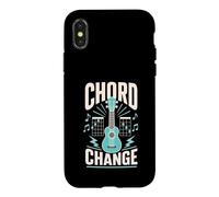 Ukulele Chord Change Musician Retro Case for iPhone X/XS