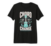 Ukulele Chord Change Musician Retro Premium T-Shirt
