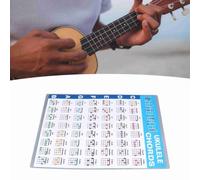 Ukulele Chord Chart, Easy-to-Use Reference Guide Compact Portable Chord Reference for Beginners Students Musicians Travel Home Practice On-the-Go Learning Tool