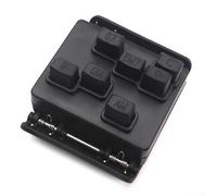 Ukulele Chord Trainer: ABS Guitar Finger Pain Relief Tool for Easy Chord Mastery, Compact Practice AIDs for Beginners and Players to Reduce Strain, Black