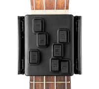 Ukulele Chord Trainer - Effortless Chord Pressing & Faster Learning | Ukulele ChordPresser 7 Built-In Chords Clip-On 23-26in For Beginners, Students & Musicians, Portable ABS Silicone Lightweight