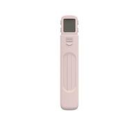 Ukulele Chord Trainer - Portable Silent Practice Tool with 258 Chords, Adjustable Nylon Strings & Built-in Metronome - Finger Exercise Aid for Beginners (Black)(Pink)