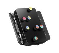 Ukulele Chord Trainer with 6 Color Round Buttons Clip On Design Easy to Remember Finger Placement for Smooth Practice Stress Learning Tool