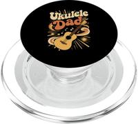 Ukulele Dad Retro Father Day Music Lover PopSockets PopGrip for MagSafe