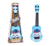 Ukulele for Kids 4 String Toddler Guitar Toy with Dog Design Musical Instrument for Preschoolers Kindergarten Kids Ukulele Gift for Child Musicians Ages 3-6 (Cute Puppy)