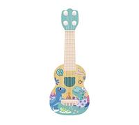 Ukulele Guitar Toy Early Developmental 4 Strings for Baby Toddler Beginner Dinosaur 9.5 x 26 cm