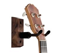 Ukulele Hanger Wooden Wall Mount Made in the USA or Mandolin Hanger - Black Walnut - String Swing CC01UK-BW