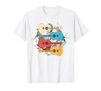 Ukulele Hawaii Tropical Uke Guitar Musician Ukulelist T-Shirt