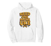 Ukulele Hoarder Too Many Ukes Can't Stop Buying Funny Humor Pullover Hoodie