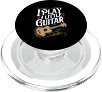 Ukulele I Play A Little Guitar Music Humor PopSockets PopGrip for MagSafe