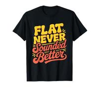 Ukulele Music Flat Note Pun Musician Humor Identity T-Shirt