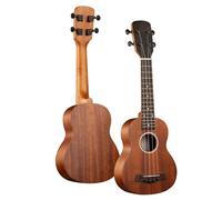 Ukulele Musical Instruments 26 Inch Ukulele Walnut Wood Mahogany Four String Musical Instruments Aldult Beginners Easy To Play(Type 1)