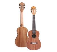 Ukulele Musical Instruments Solid Wood Ukulele 23/26 Four Strings Musical Instruments Beginner Adult Practice Playing(Type 2)