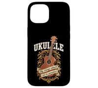 Ukulele My Strings Attach Me To Paradise Case for iPhone 15