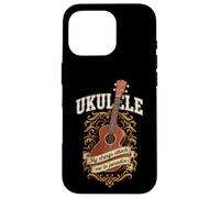 Ukulele My Strings Attach Me To Paradise Case for iPhone 16 Pro