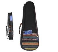 Ukulele Padded Bag | Concert Padded Ukulele Case Bag,Ethnic Woven Pattern Ukulele Backpack Case for, Daily Use, Concert, Travel