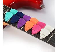 Ukulele Picks, 12Pack Felt Uke Picks for Acoustic Electric & Bass Guitars (3mm, Felt Picks 12Pack)