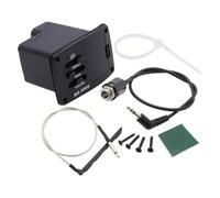 Ukulele Pickup 2-band Equalizer System UK-2000 Spiral Piezo Cable Pickup for Ukulele Black, 2-band Equalizer System