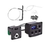 Ukulele Pickup - 3-Band Preamp Equalizer - Lcd Screen Ukulele Piezo Pickup | 3-Band Preamp Equalizer With LCD Tuner | Acoustic Electric Instrument Pickups System | For Violin, Mandolin, Banjo