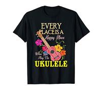 Ukulele Player Hawaii Tropical Music Gift Shirt Ukulele T-Shirt