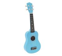 Ukulele Professional 21 Inch Ukelele 4 String Rosewood Fingerboard Tone Musical Instrument(Light Blue)