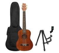 Ukulele Professional Guitar Entry-level Mahogany Series Tenor Ukulele With Padded Bag Tuner Stand Acoustic Classical Bass