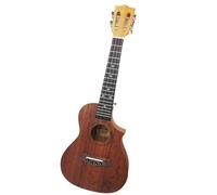 Ukulele Set 23 Inch Beginner Ukulele Single Mahogany Guitar(Flower B)