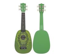 Ukulele Set Beginner 21-inch Ukulele Basswood Kiwi Green Four-string Small Guitar