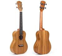 Ukulele Set Ukelele 26 Inch 18 Frets Zebrawood 4 String Hawaii Guitar Professional Musical Instrument