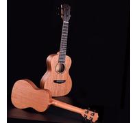 Ukulele Single Board Ukulele Professional Four String Instrument For Beginners(Color:Brown,Size:23 inch)