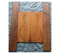 Ukulele Solid Wood Guitar Back Side Panel Veneer Guitar Making Material Accessories Guitar Body (Color : 9)