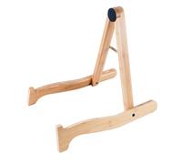 Ukulele Stand Wood Guitar Rack A-Framed Styles Standing Musical Instrument Holder With Smooth Side For Ukuleles Violins Guitar Rack