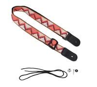 Ukulele Strap No Drill, Woven Nylon Guitar Straps Ukulele Strap Adjustable Uke Shoulder Strap Ukulele Belt for Adults Kids (Type2)