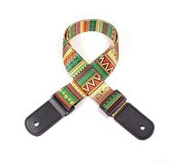 Ukulele Strap, Piece Ethnic Style Polyester Webbing Adjustable Shoulder Strap for Ukulele Comfortable Colourful Design(B)
