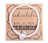 Ukulele Strings 1 Set Mellow Delicate Tone Classical Guitar Strings Uklele Accessories Universal Guitar Strings For 21/23 / 26-inch Ukulele