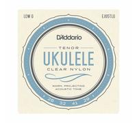 UKULELE STRINGS - D'ADDARIO EJ65TLG - CLEAR NYLON - TENOR SET - GCEA LOW G