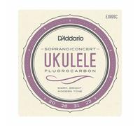 UKULELE STRINGS D'ADDARIO EJ99SC FLUOROCARBON SOPRANO & CONCERT SET GCEA HIGH G