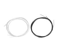 Ukulele Strings Replacement | 2 Sets White & Black Nylon Strings for Soprano/Concert/Tenor Ukulele | 27 Inch Resilient Strings for Practice & DIY