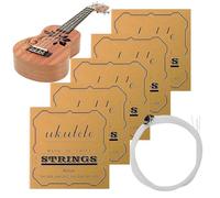 Ukulele Strings, Set of 5 Perfect Fit Strings, Replacement of Nylon Ukulele - For Beginners and Professionals in Studio Party and Festival