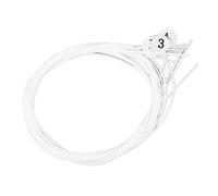 Ukulele Strings Set White Ukulele Strings Perfect Fit 4 Pieces for Performance